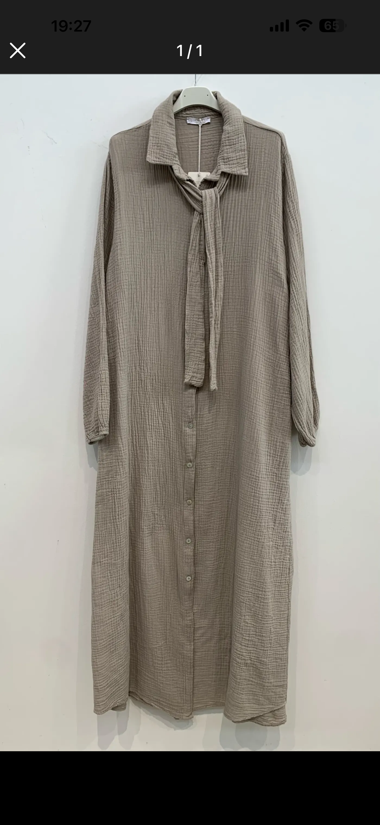 Müsselin Stoff Kleid