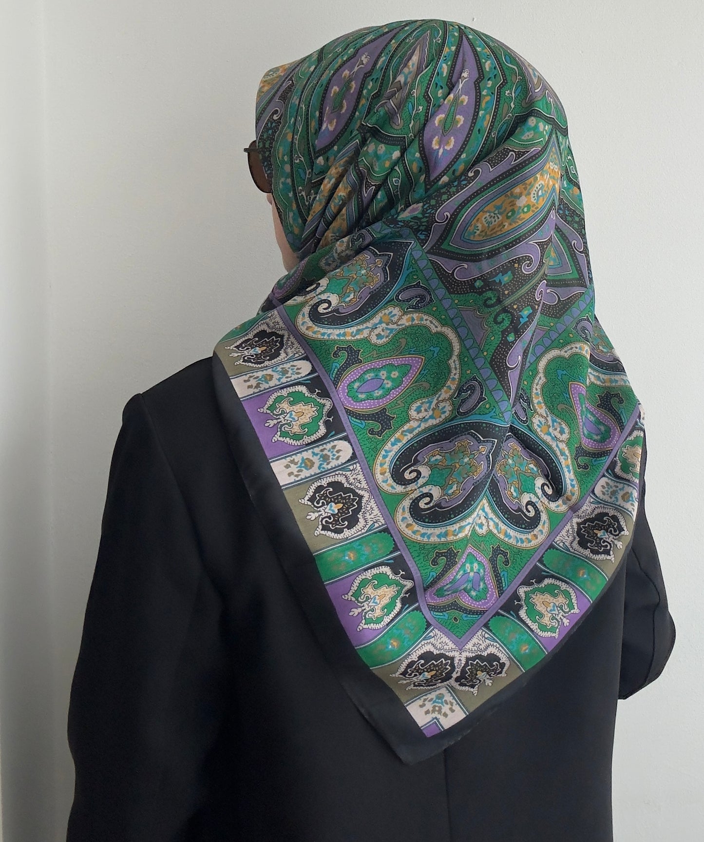 Soft pamuk desenli eşarp