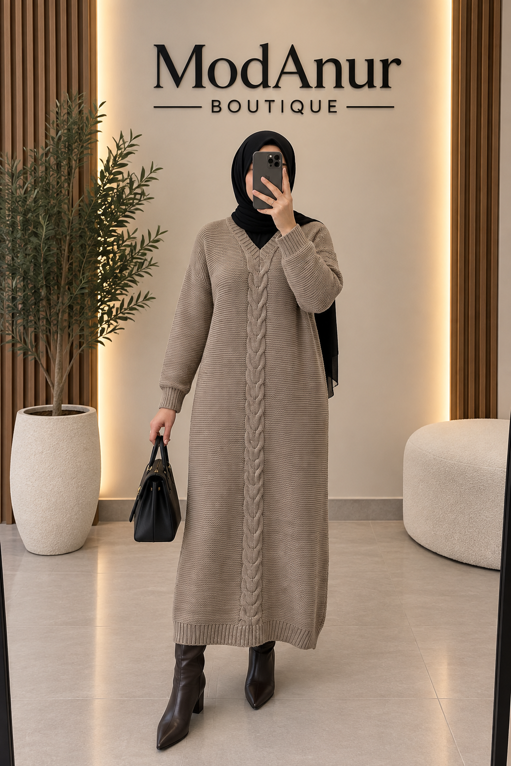 Strickkleid