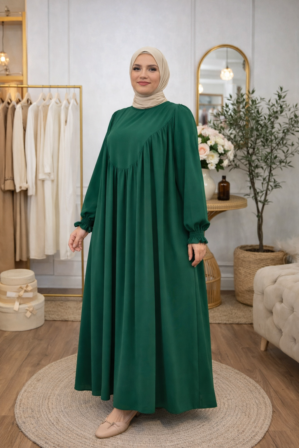 Kleid aus Medina-Seide